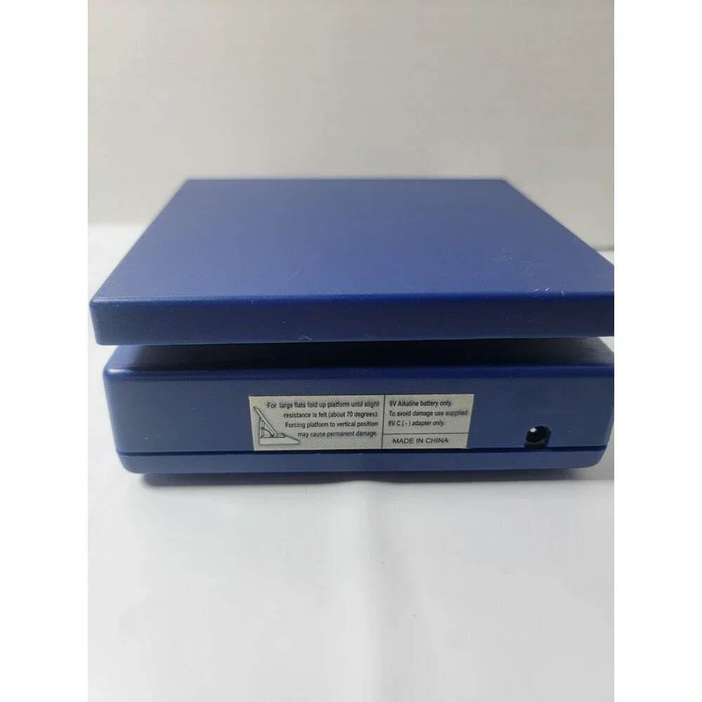 USPS Digital Postal Scale 10 lb Capacity Folding Platform 9V Tested